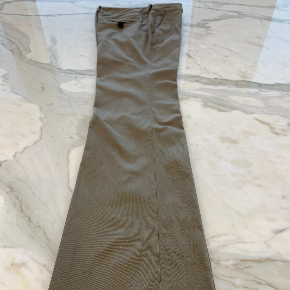 BURBERRY LONDON KHAKI TROUSERS PANTS SIZE UK 10 / US 8 / IT 42